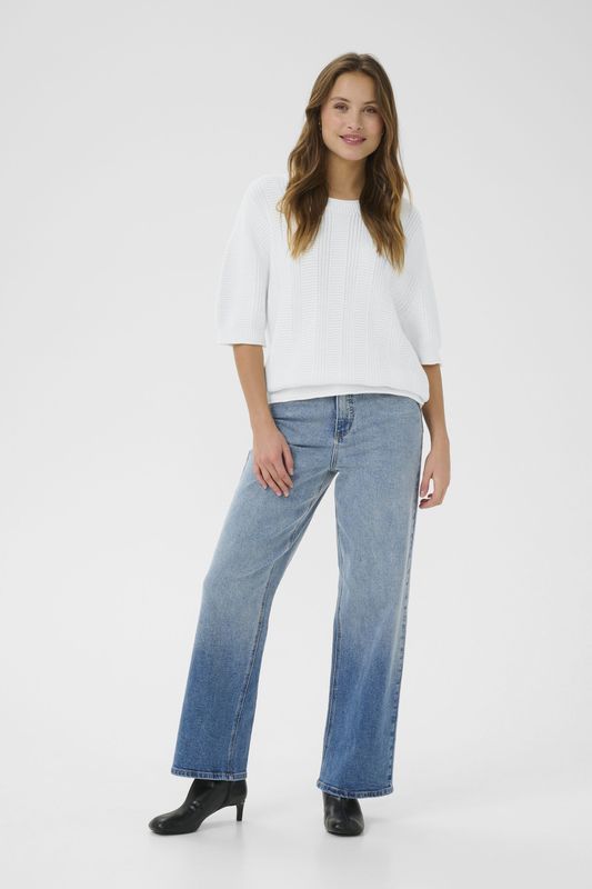 Pullover KAwhitney Loose fit white
