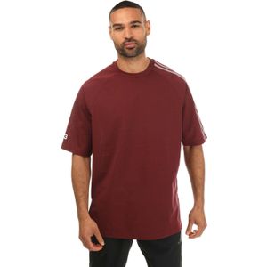 Y-3 - 3 Strepen - T-shirt - Rood - Korte Mouw