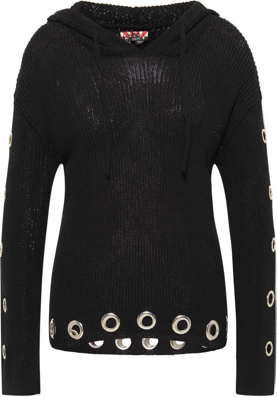 myMo ROCKS - Gebreide Trui - Rovic - Met Capuchon