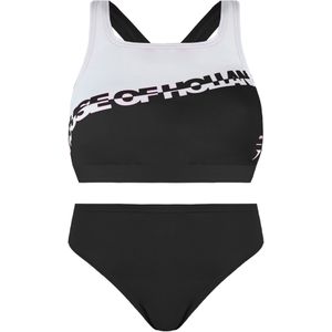 Speedo - House Of Holland - Tweedelig Zwempak - Zwart/Wit - Dames