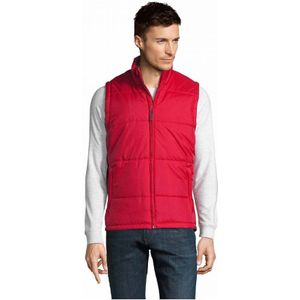 SOLS Warm Unisex Gewatteerd Bodywarmer Jasje (Rood) - Maat 2XL