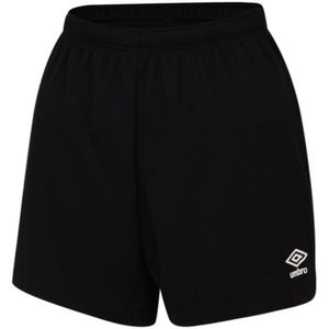 Umbro Dames/Dames Club Logo Shorts (Zwart)