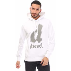 Diesel - S-Ginnout 13-A - Hoodie - Wit