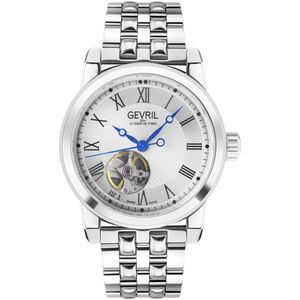 Gevril heren Madison Swiss Automatic Silver Dial Limited Edition horloge