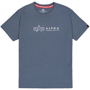 Alpha Industries Label T-shirt Met Korte Mouwen