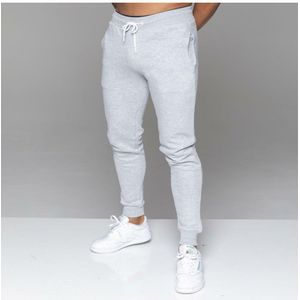 MYT heren slim fit joggingbroek grijs