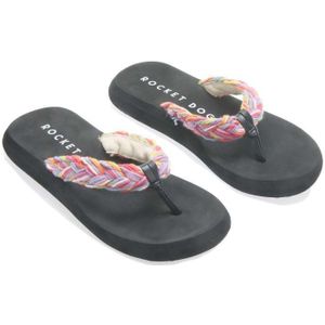 Dames Rocket Dog Sunset Cord teenslippers in Multi kleur