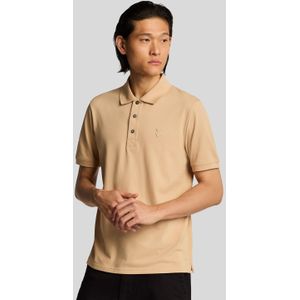 Lyle & Scott - Superfine Katoenen Polo Shirt - Stealth Bruin