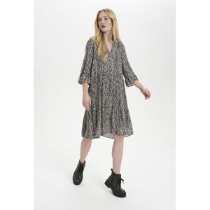 Jurk Casual fit Ombre Blue Zig Zebra animal