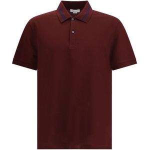 Polo Shirt Katoen Contrast Kraag