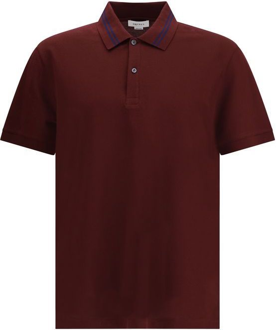 Polo Shirt Katoen Contrast Kraag