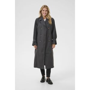 Jas - Black - Loose Fit - Midi Lengte - Lange Mouwen