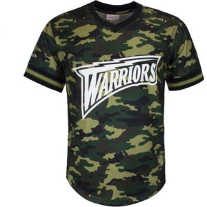 Mitchell & Ness - Camo Mesh - T-shirt - Golden State Warriors