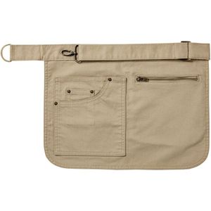 Premier Volwassenen Unisex Metro Utility Hip Apron (Khaki)