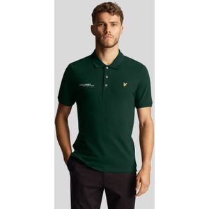 Lyle & Scott - Poloshirt - Donkergroen - Korte Mouwen