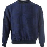 Ronde Hals Sweatshirt Geometrisch Patroon