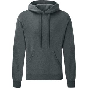 Fruit of the Loom Heren R Hoodie (Houtskool)