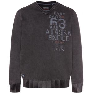 Camp David - Gebreide Trui - Stone-washed - Heren
