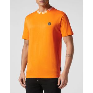 T-Shirt Ronde Hals Gothic Plein