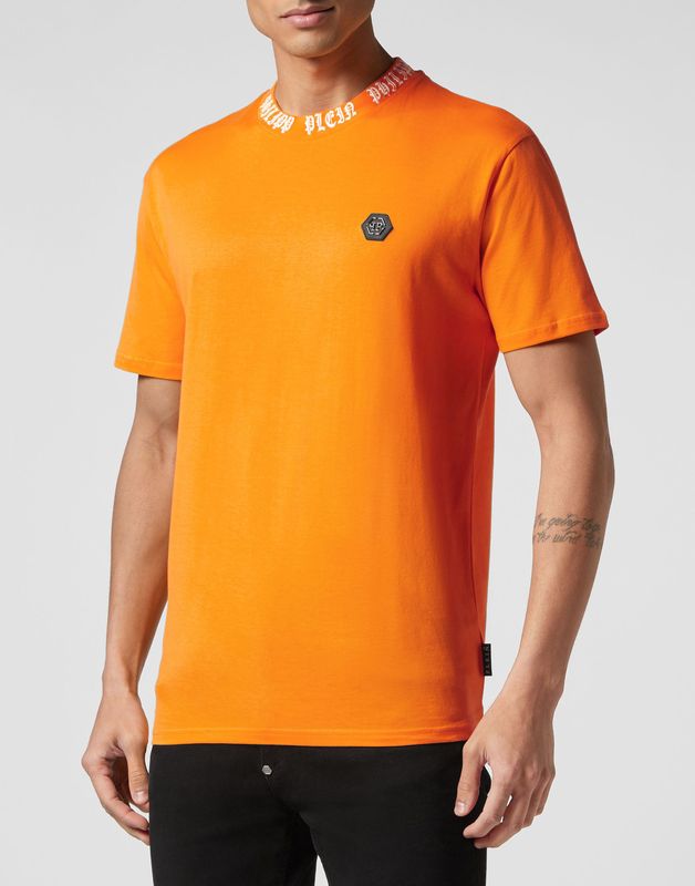 T-Shirt Ronde Hals Gothic Plein