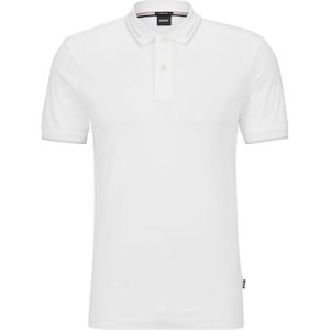 Boss Heren Phillipson 115 Poloshirt (Wit)