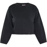 Mymo - Sweatshirt - Zwart - Dames - Oversized Pasvorm