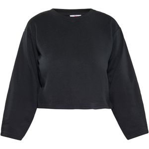 Mymo - Sweatshirt - Zwart - Dames - Oversized Pasvorm