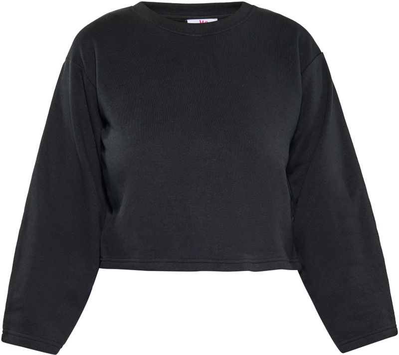 Mymo - Sweatshirt - Zwart - Dames - Oversized Pasvorm