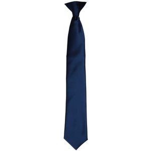 Premier Satijnen stropdas voor volwassenen (Marine)