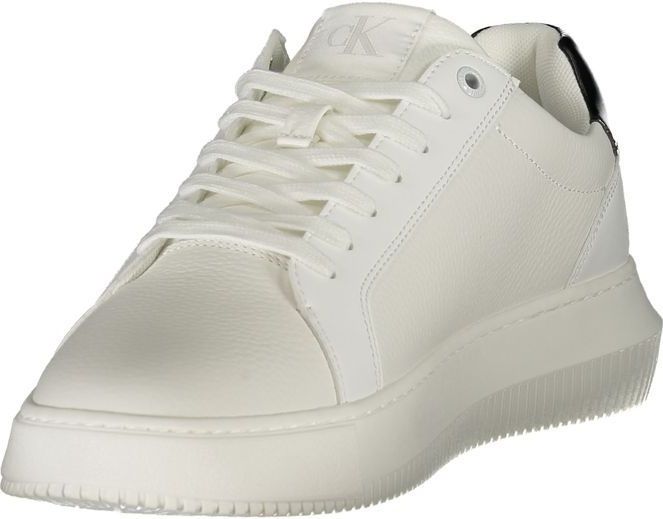 Calvin Klein - Witte Sneakers - Heren - Polyester