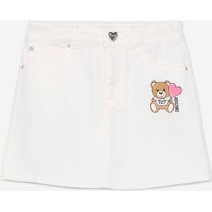 Meisjes Teddybeer Rok in Ivoorkleur