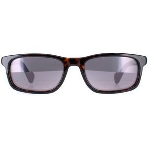 Moncler ML0116 52C donker havana rookspiegel zonnebril | Sunglasses