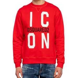 DSquared2 Unisex Volwassen Icon Logo Sweatshirt (Rood)