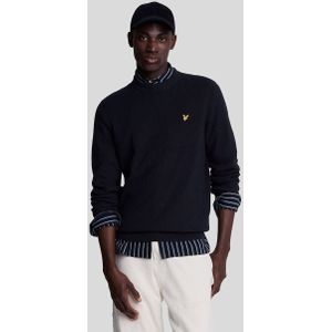 Lyle & Scott - Grid Knit - Heren Trui - Ronde Hals