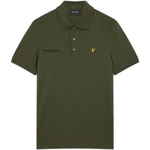 Lyle & Scott Heren Coördinaten Poloshirt (Olijf)