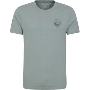 Mountain Warehouse Heren Organic Valley T-Shirt (Licht Khaki)