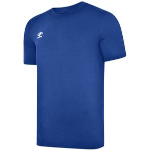 Umbro Kinderen/Kinderclub Vrijetijds-T-shirt (Koningsblauw/Wit)