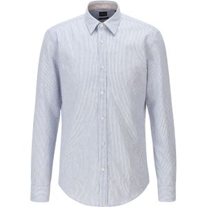 Heren Boss Ronni 53 overhemd in blauw