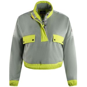Parajumpers - Soraya - Sweatshirt - Grijs - Half-Zip Crop