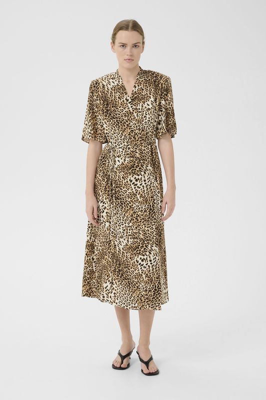 Gestuz, Dames, Jurken, Veelkleurig, Maat: XS Leer,