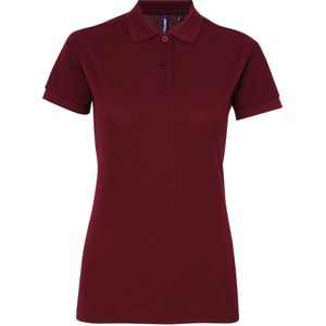 Asquith & Fox Dames/dames Performance Blend Poloshirt met korte mouwen (Bourgondië)