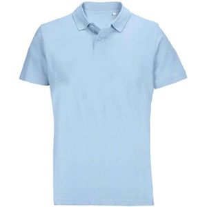 SOLS Pulse piqué poloshirt voor volwassenen, uniseks (Hemelsblauw)