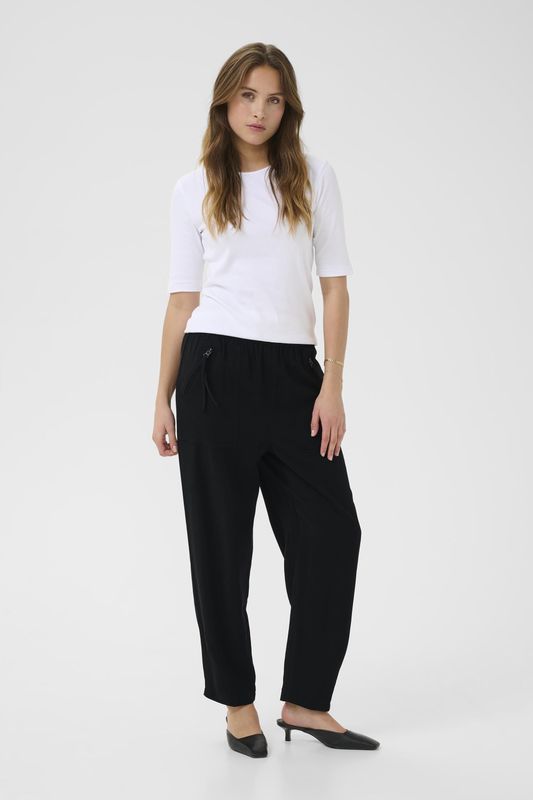 Casual Broek - Kasonja Loose Fit - Zwart