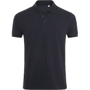 SOLS Heren Phoenix Poloshirt met korte mouwen Pique Polo (Franse marine)