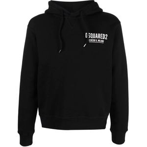 Dsquared2 Mini-logo Ceresio 9-hoodie in zwart