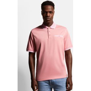 Poloshirt - Geribde Manchetten