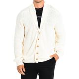 La Martina - TMS002-XC040 - Gebreide Trui - Beige - 100% Katoen