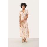 Part Two - Paisley Print Blousejurk - Multicolor - Knoopsluiting - Korte Mouwen
