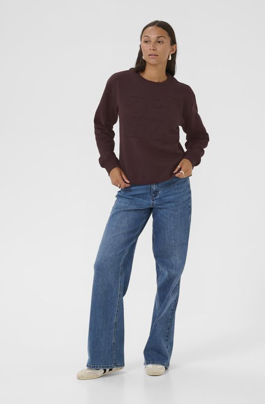 Sweatshirt KAlea Loose fit brown