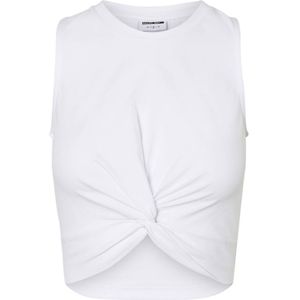 NOISY MAY Crop Top NMTWIGGI Wit - Maat XL